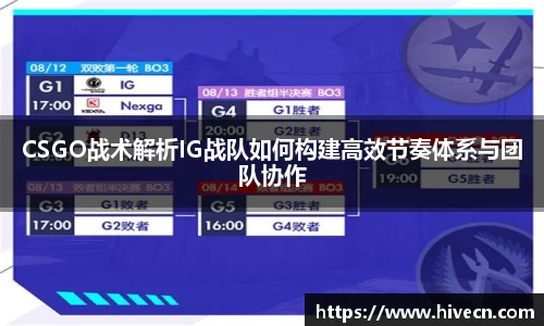 CSGO战术解析IG战队如何构建高效节奏体系与团队协作