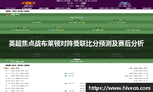 英超焦点战布莱顿对阵曼联比分预测及赛后分析